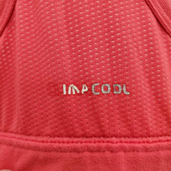 Adidas‎ ClimaCool Women's Y2K Red Pull On Wireless Racerback Sports Bra Size S - Picture 5 of 6